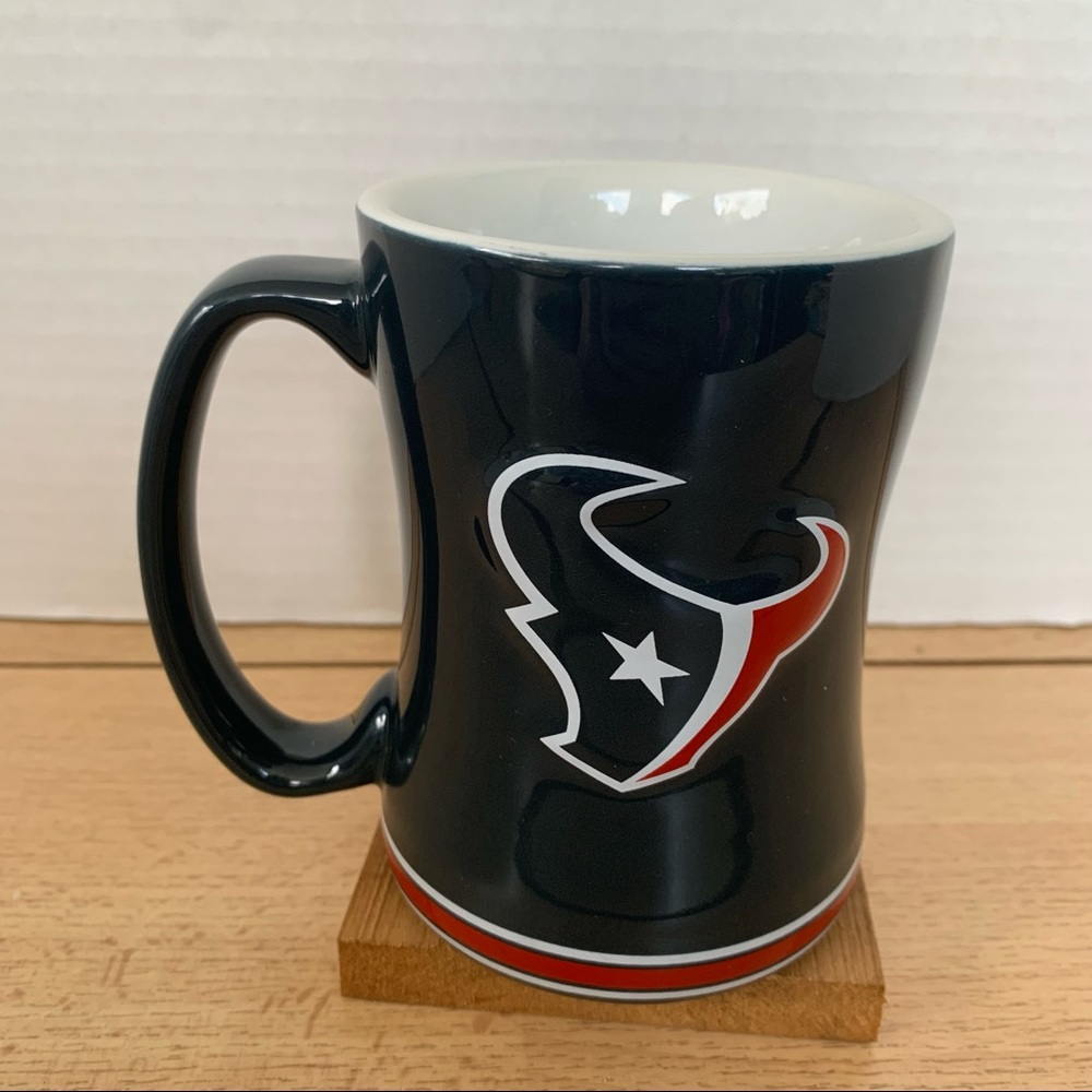 NFL Houston Texans sculpted relief mug